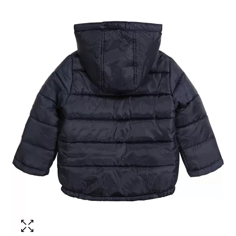 TH Baby Boys Logo Hooded Puffer NEW - Picture 3 of 5